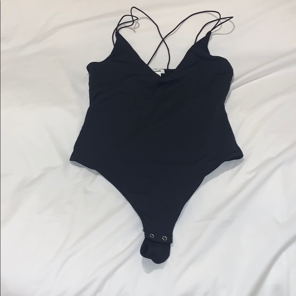 Garage Strappy Thong Body Suit